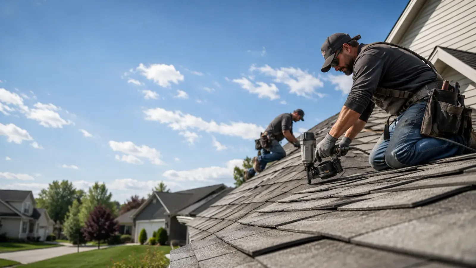 Storm Damage Roof Repair in Trenton, IL near me
